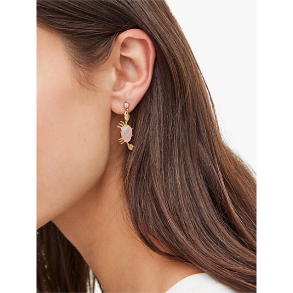 KATE SPADE • Sea Star Crab Earrings - Picture 3 of 3
